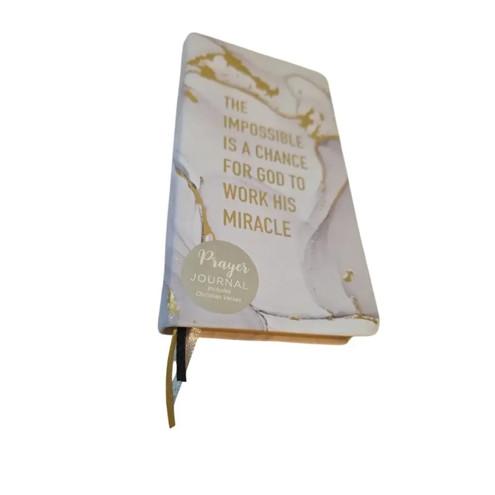 Prayer Journal With Christian Verses Pocket Purse